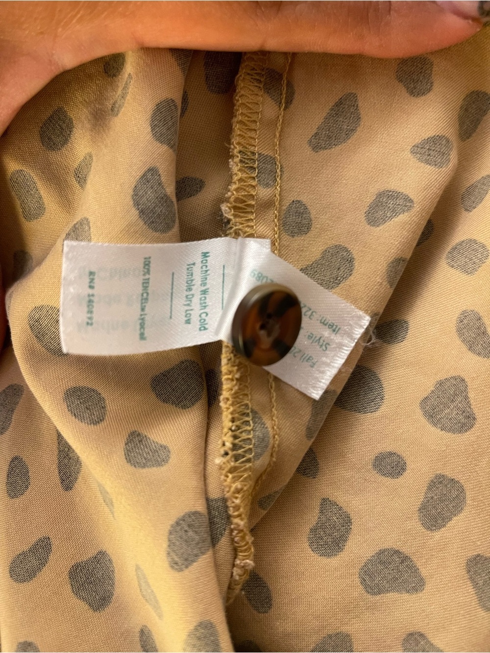 Marine Layer Camila Cheetah Print Dress Size Small - Picture 5 of 9